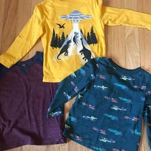 3 Old Navy Toddler Boy shirts